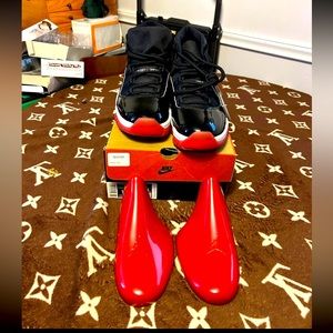 Basically Brand New Authentic Retro Jordan BRED 11’s. Size 11.5!